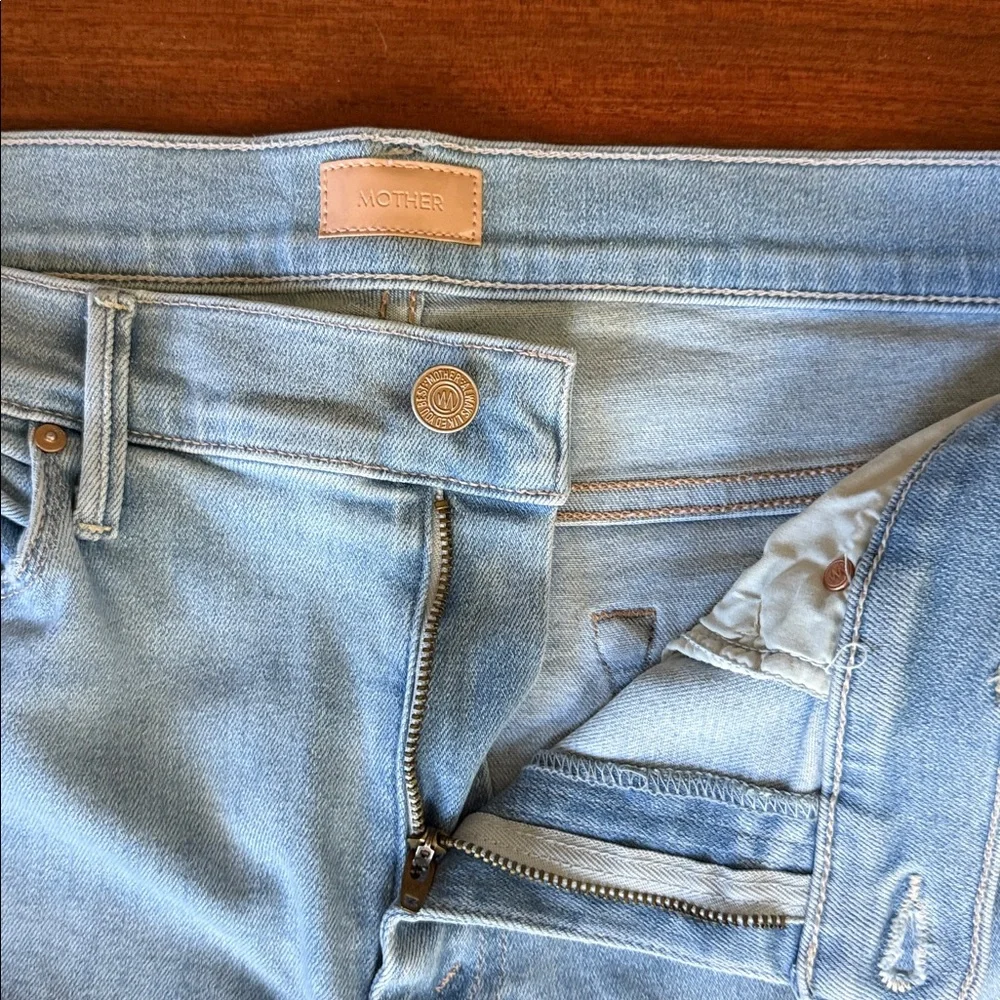 MOTHER The Weekender Fray in Not So Chill Pill - Picture 6 of 10